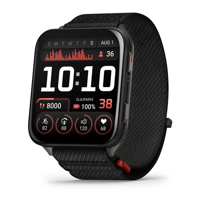 Годинник Garmin Venu X1 Black Slate Titanium Caseback ComfortFit N. Bd