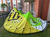 Kite north vegas 12m + bar, stan bardzo dobry