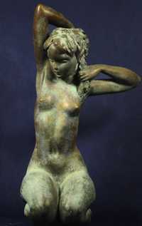 Rzeźba Akt Kobiecy z Brązu