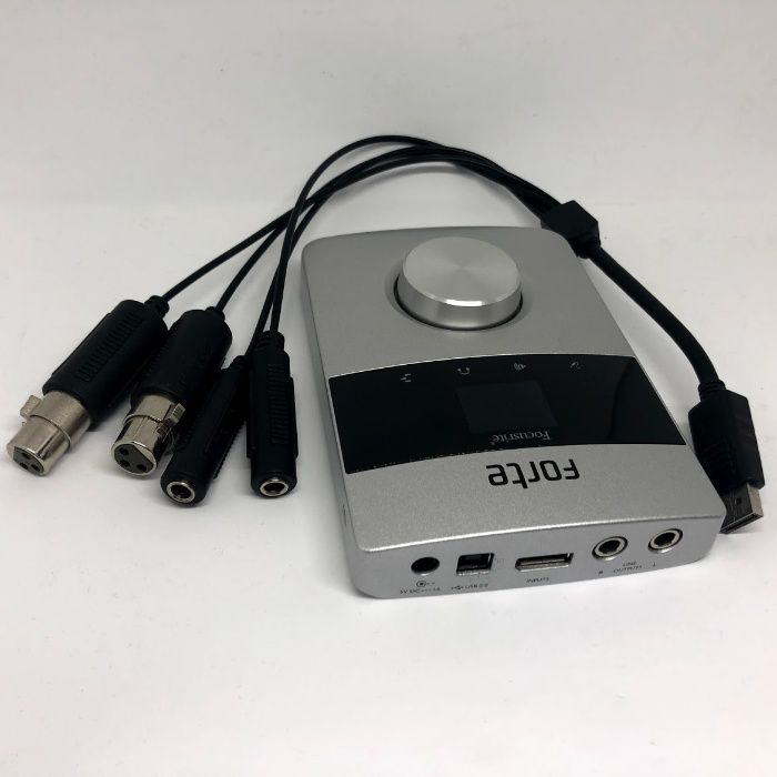 Компактный аудиоинтерфейс Apogee Duet, Focusrite Forte, Motu Microbook