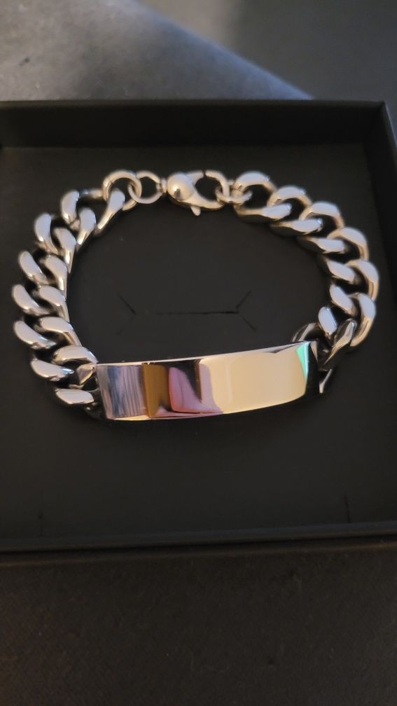Pulseira aço lotus homem