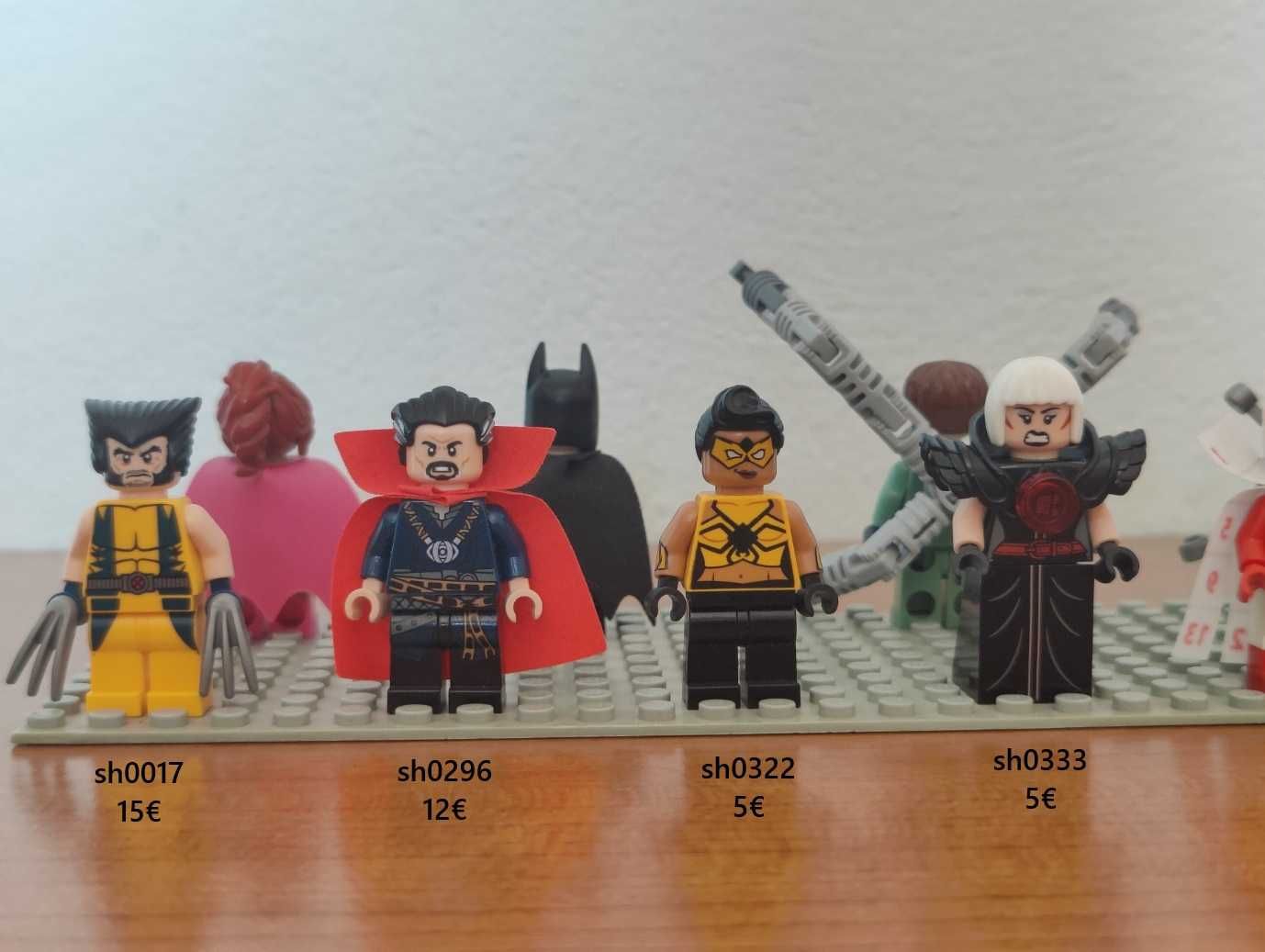 Lote Minifiguras Lego Super Heroes