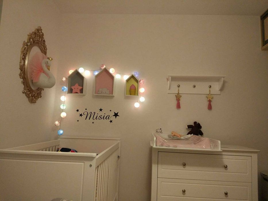 Bellamy Marylou komoda z przewijakiem + łóżeczko 70x140 + półka