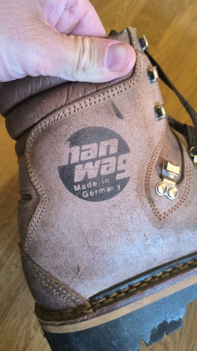 Чоловічі шкіряні черевики Han Wag Германия