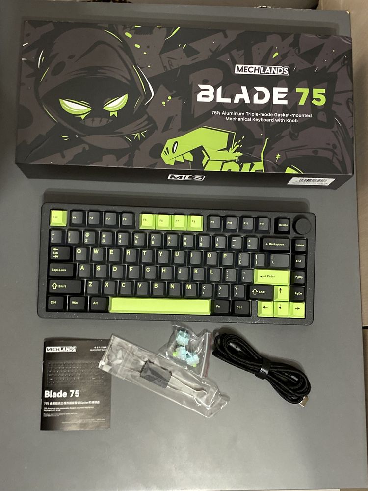 НОВИНКА! Бездротова клавіатура MechLands Blade75