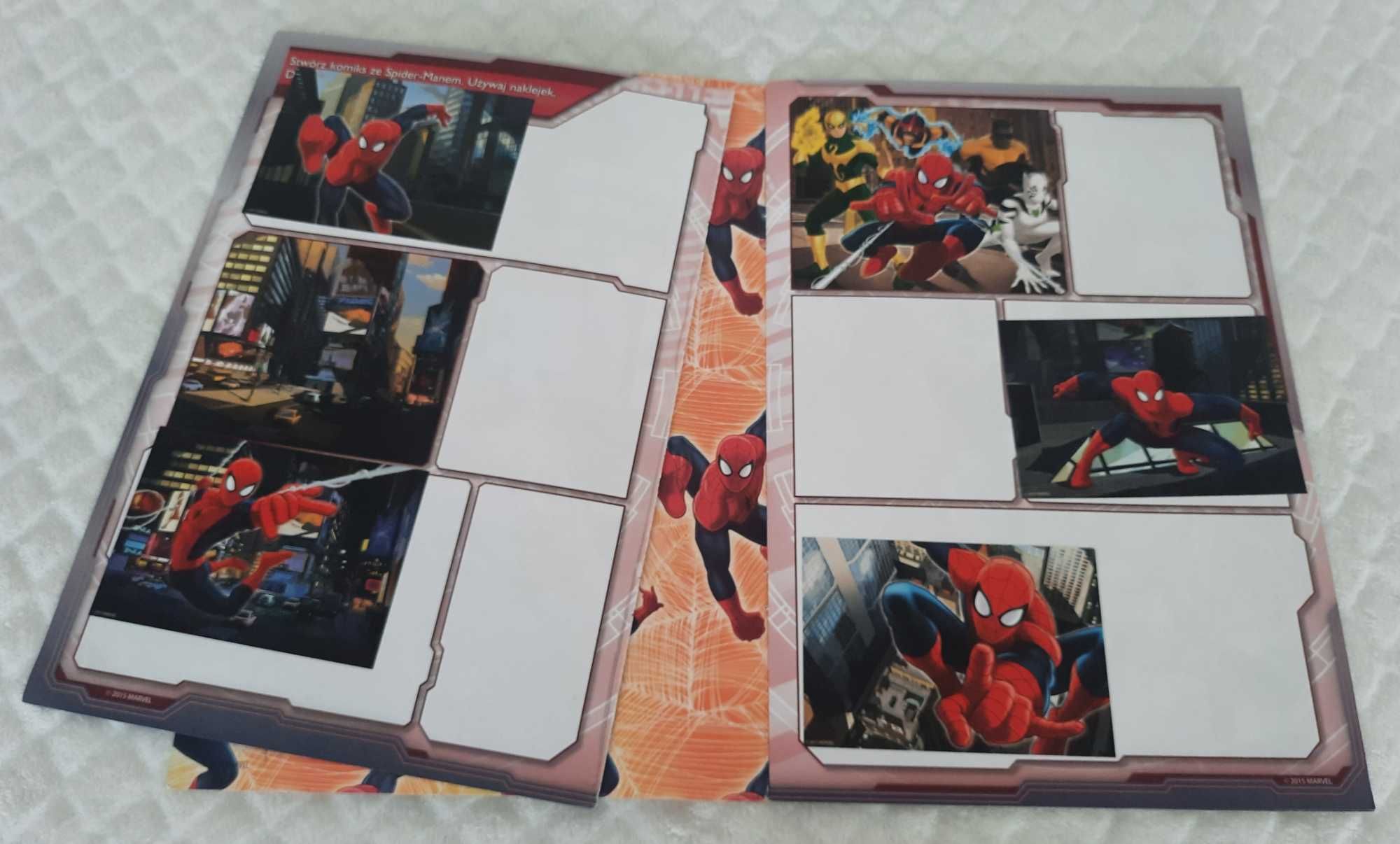 Marvel Ultimate Spider-Man, gry, zabawy, Zielona Sowa 2015 (Książeczki