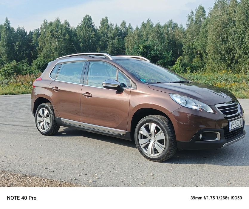 Peugeot 2008 Peugeot 2008 1.2 benzyna  Crossover Bezwypadkowy Siedlce