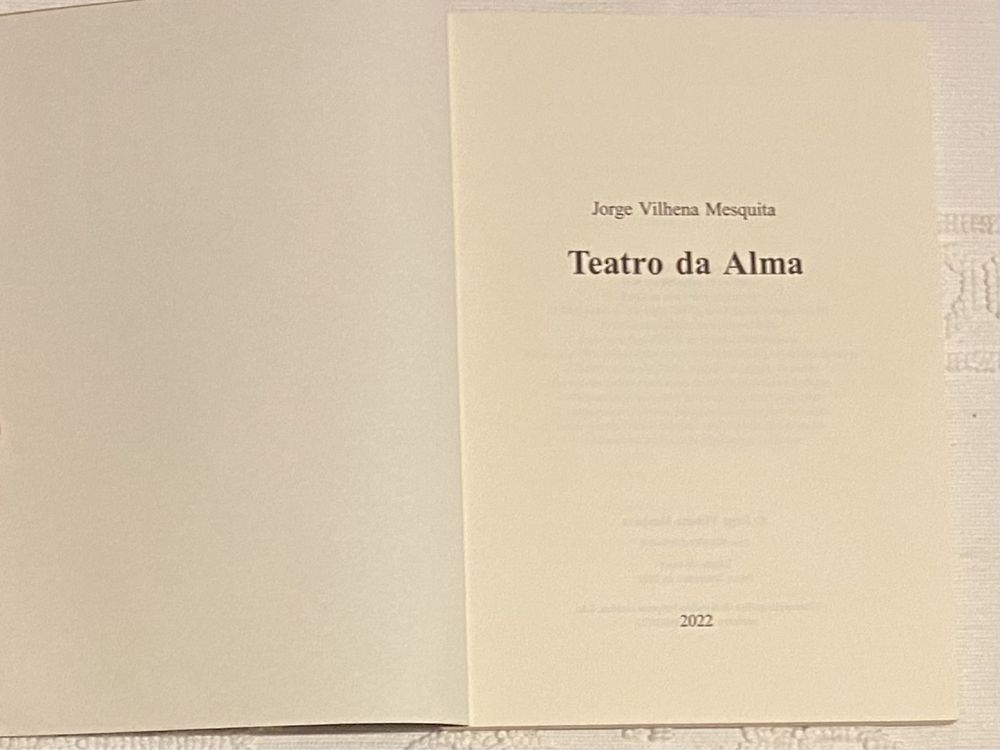 Teatro da Alma de Jorge Vilhena Mesquita