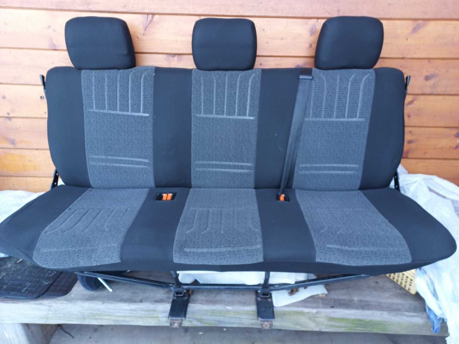 Fotele środkowe Volkswagen transporter T4 składany 3 osobowy fotel