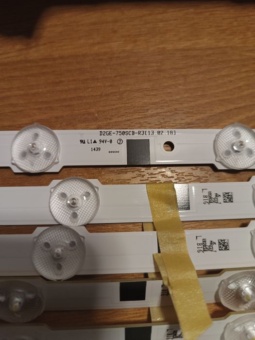 Listwy podświetlenia LED TV Samsung