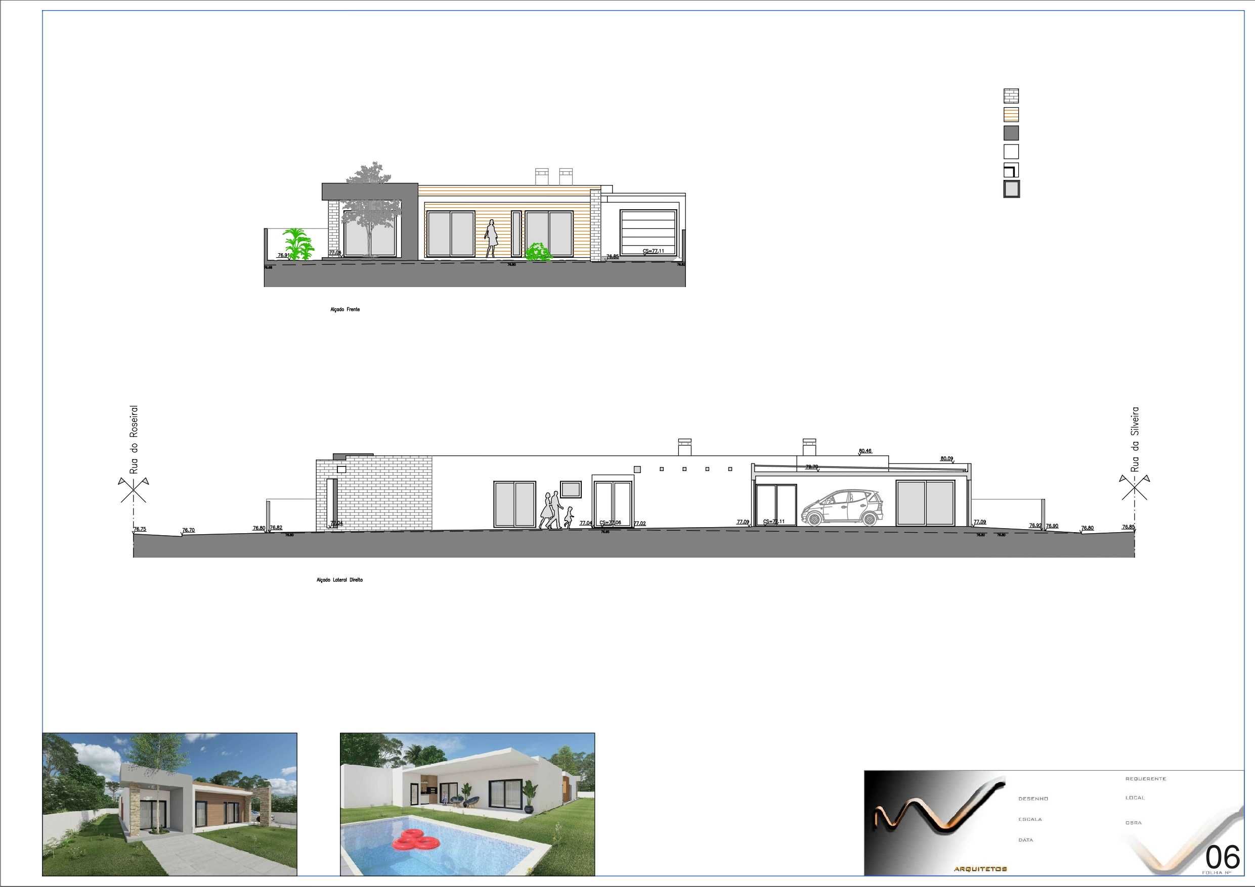 Lote construção de Moradia T4, C/ licença a pagamento