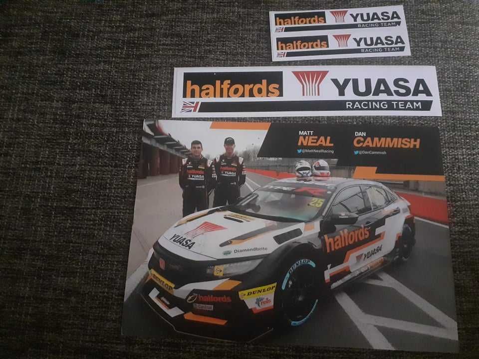 Honda Yuasa Team-autografy kierowców