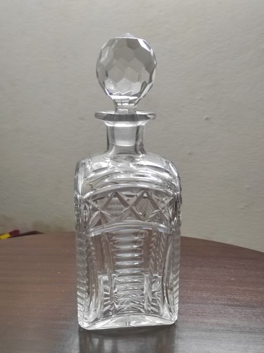 Garrafa cristal vintage