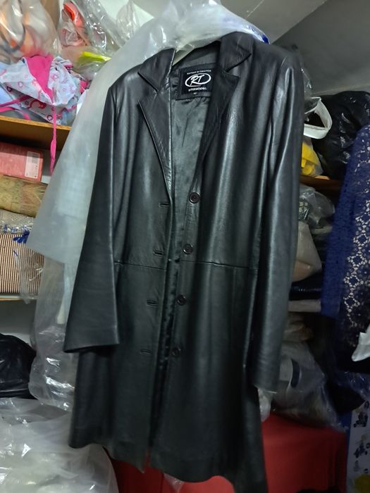 10 € casaco couro homem tamanho grande