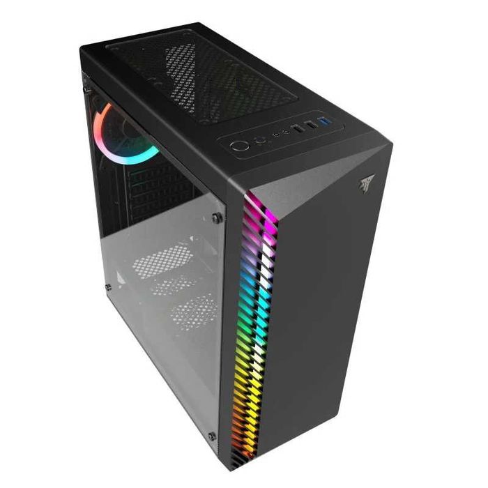 Caixa PC Tempest Shade RGB Torre ATX Preta