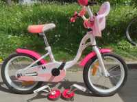 Rower używany dziecięcy Romet Tola16" cali dla dziewczynki