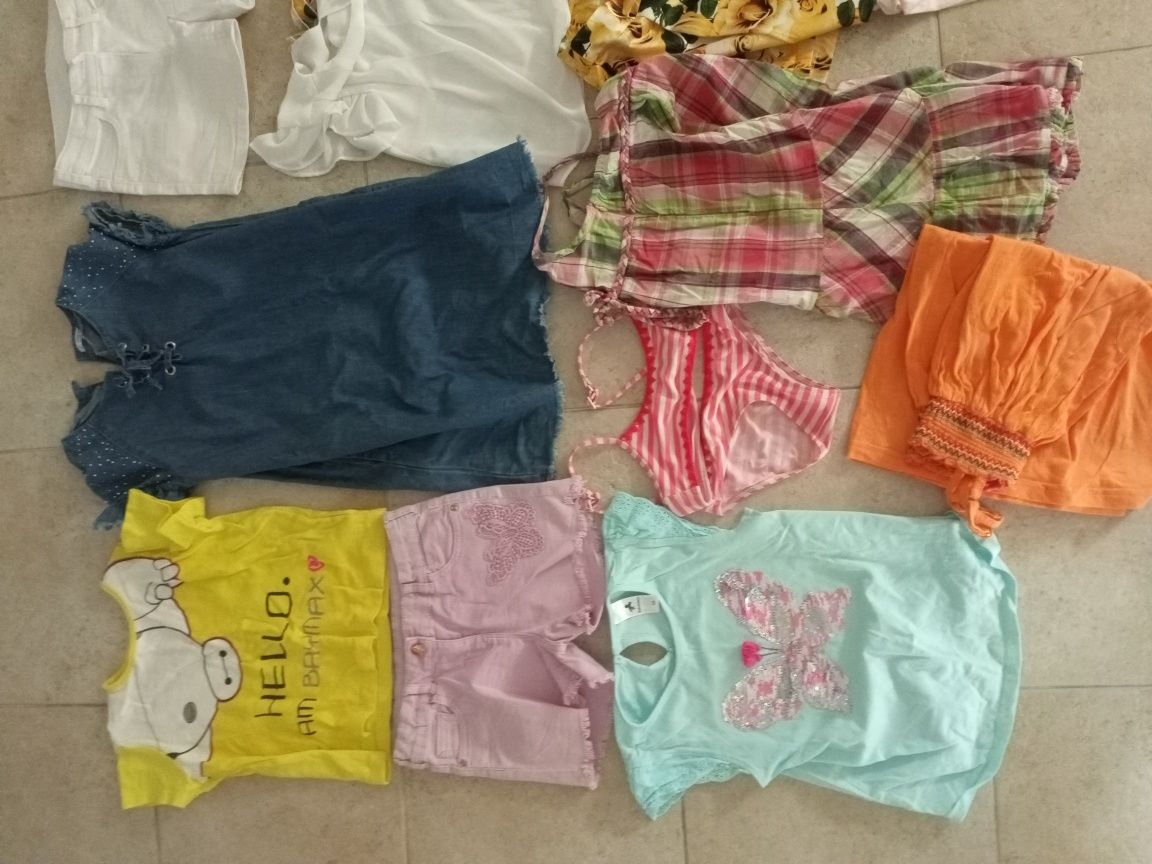 Roupa marca menina 7-10 anos