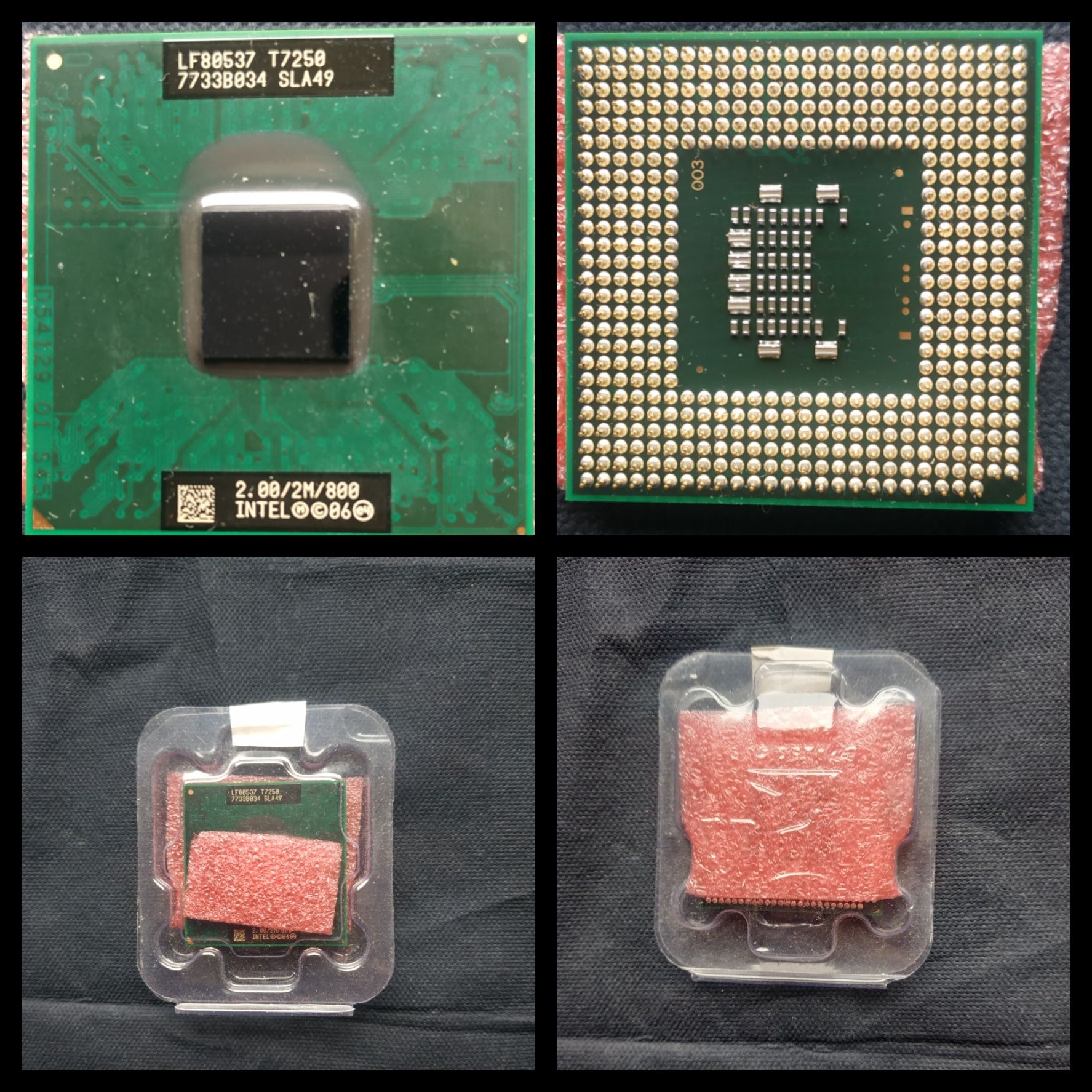 Процесор для ноутбука  Intel Core 2 Duo T7250 2x2,0Ghz 2Mb Cache 800M
