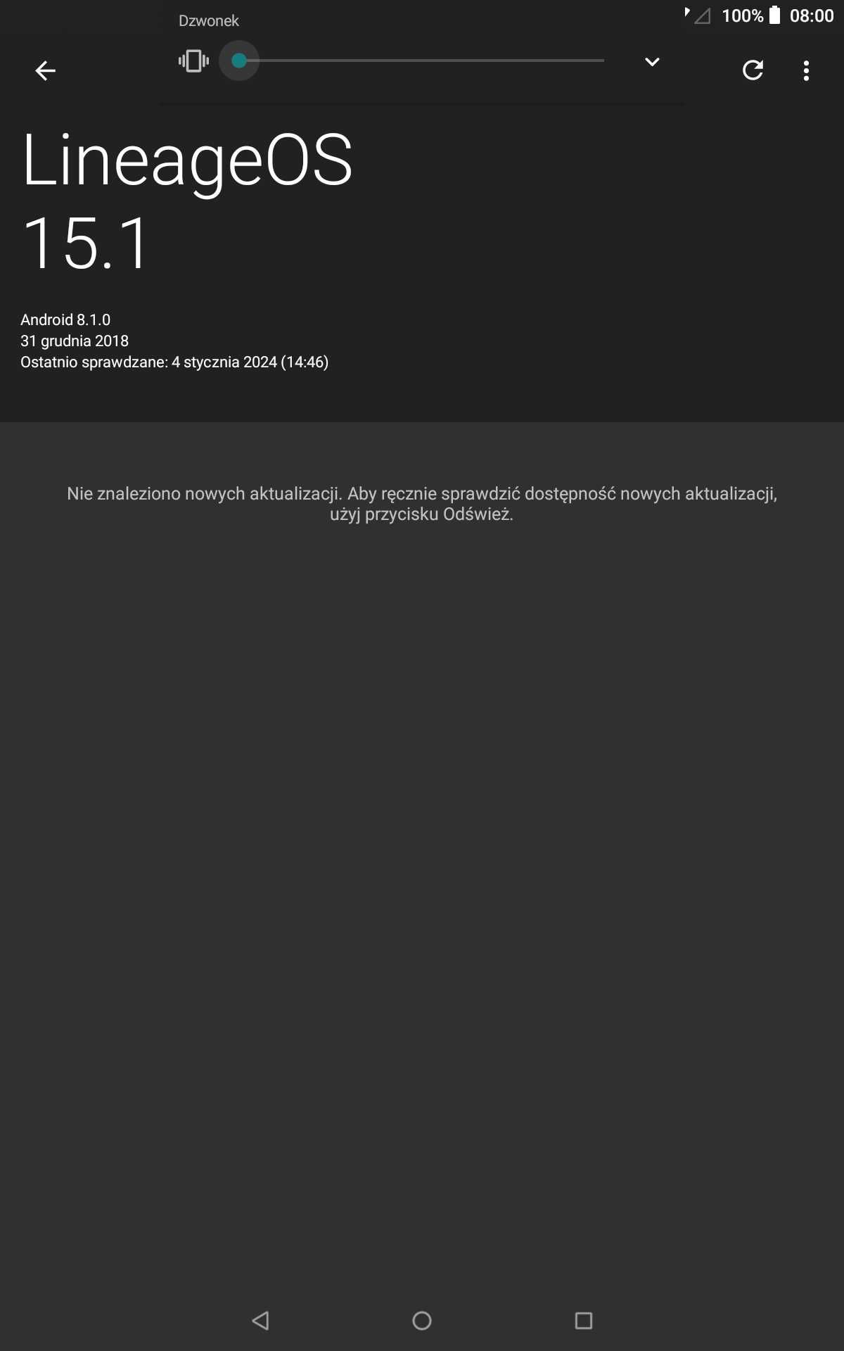 Tablet Sony Xperia Z3 Compact, 3/16GB, WiFi, LineageOS 15.1, SGP611