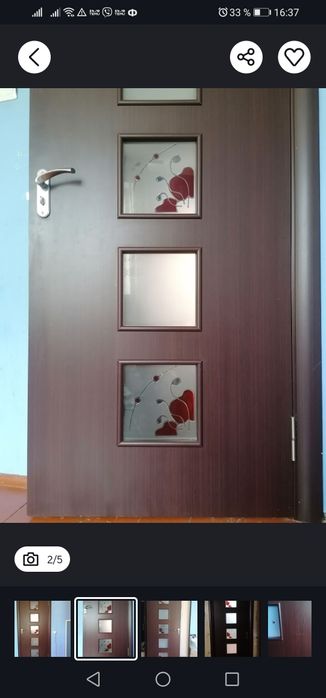 Двері міжкімнатні Венге