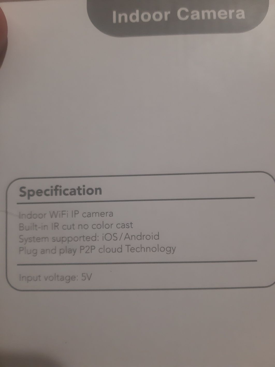 Міні камера IP CAMERA поворотна kerui tuya відеоняня
