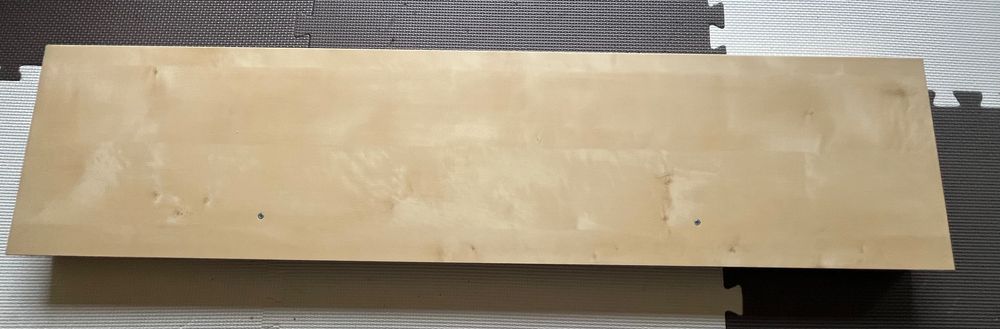 Półka ścienna IKEA LACK 110/26, ukryte wsporniki, stan idealny