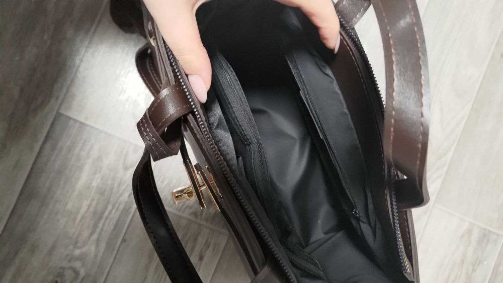 Кожаная сумка brain KatySOHO тканевая сумка