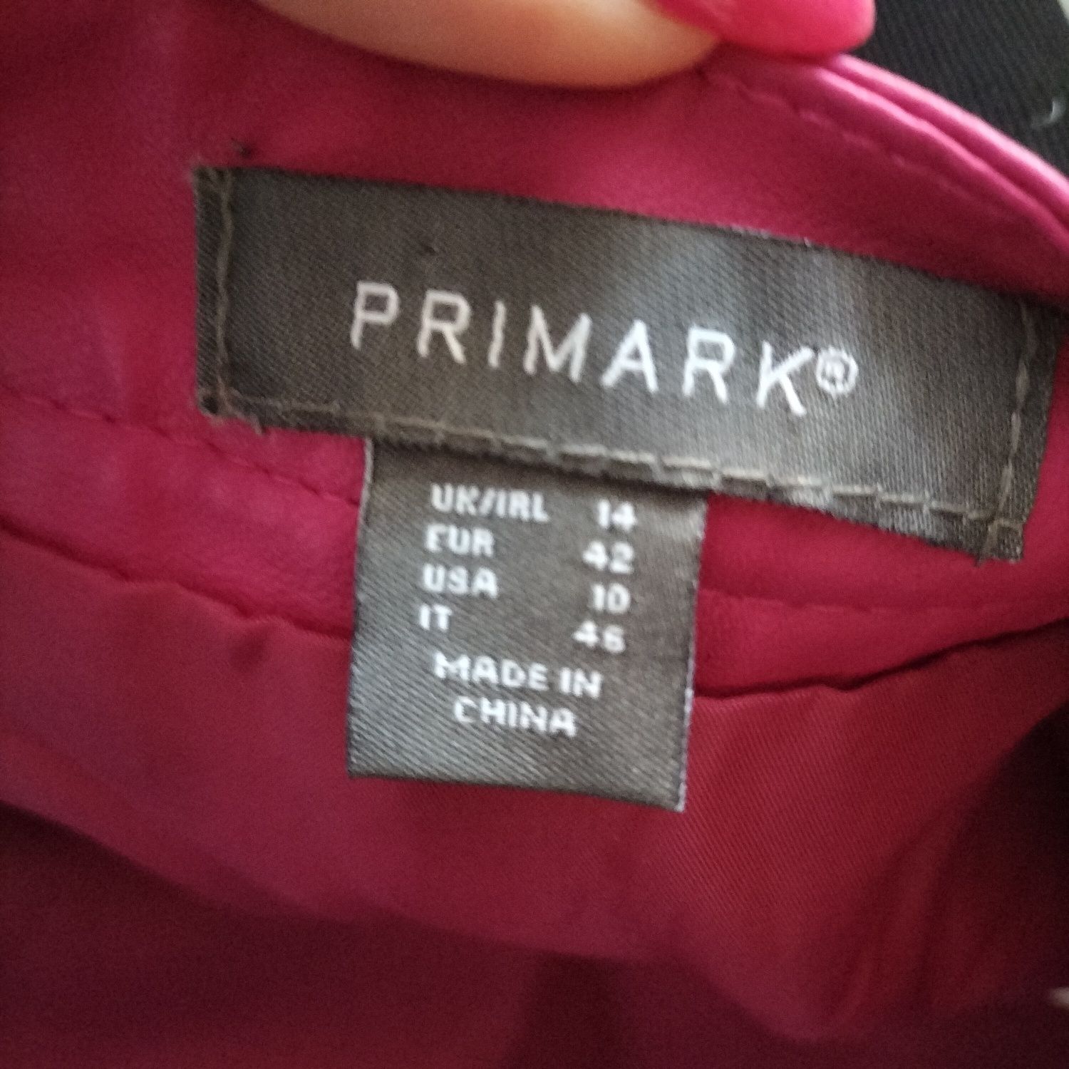 Skórzana spódnica mini spódniczka Primark XL eko skóra