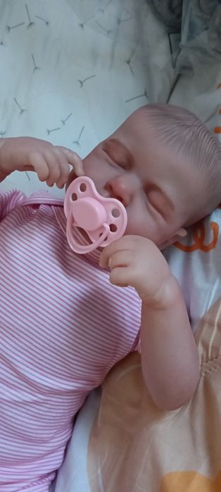 Nowa śliczna lalka typ reborn ok.50cm.