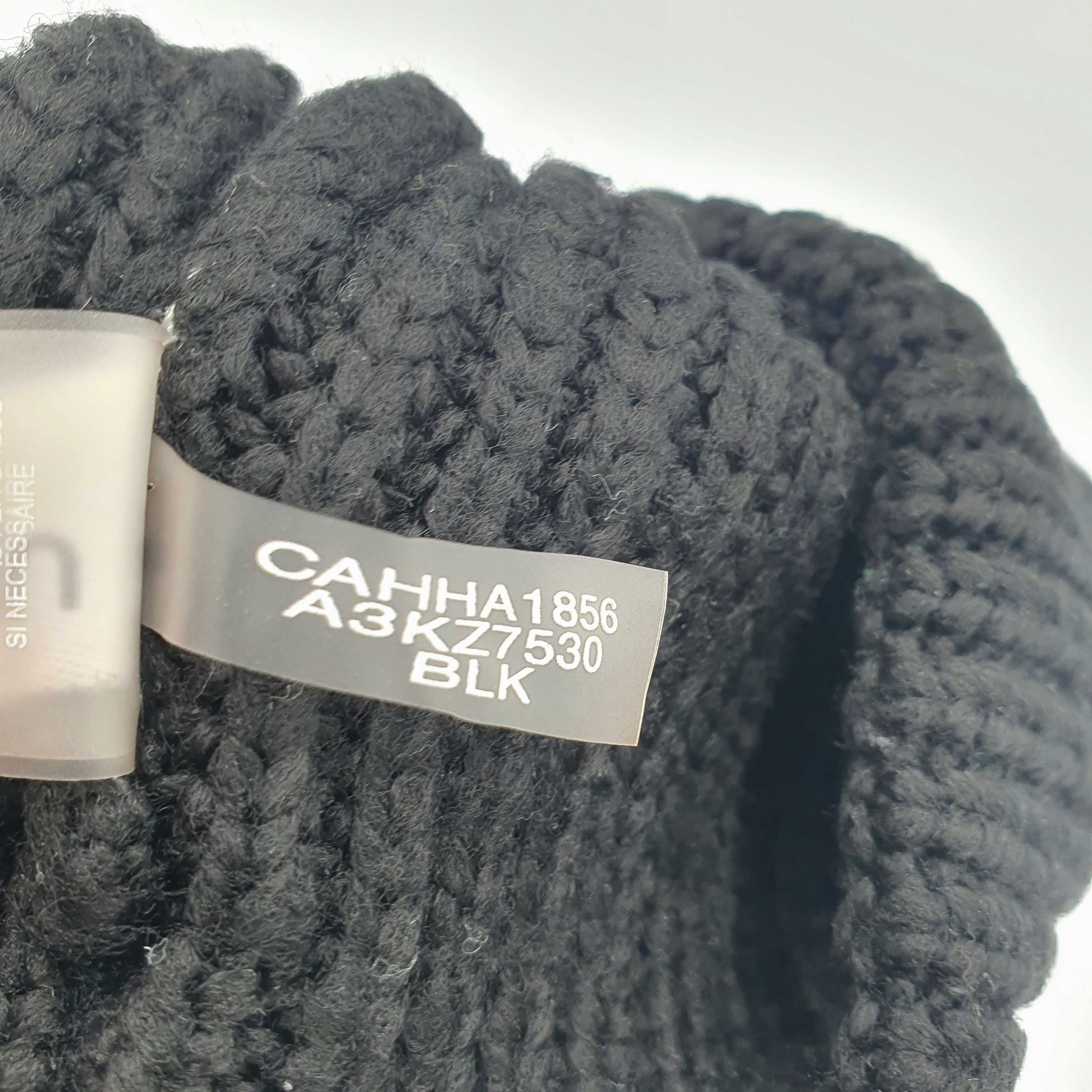 Czapka calvin Klein beanie czarna