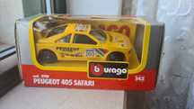 Burago peugeot 405  1/43