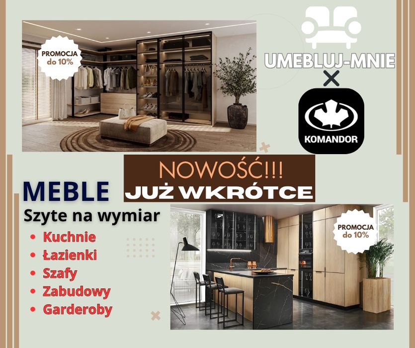 Meble na wymiar‼️Możliwość na raty‼️