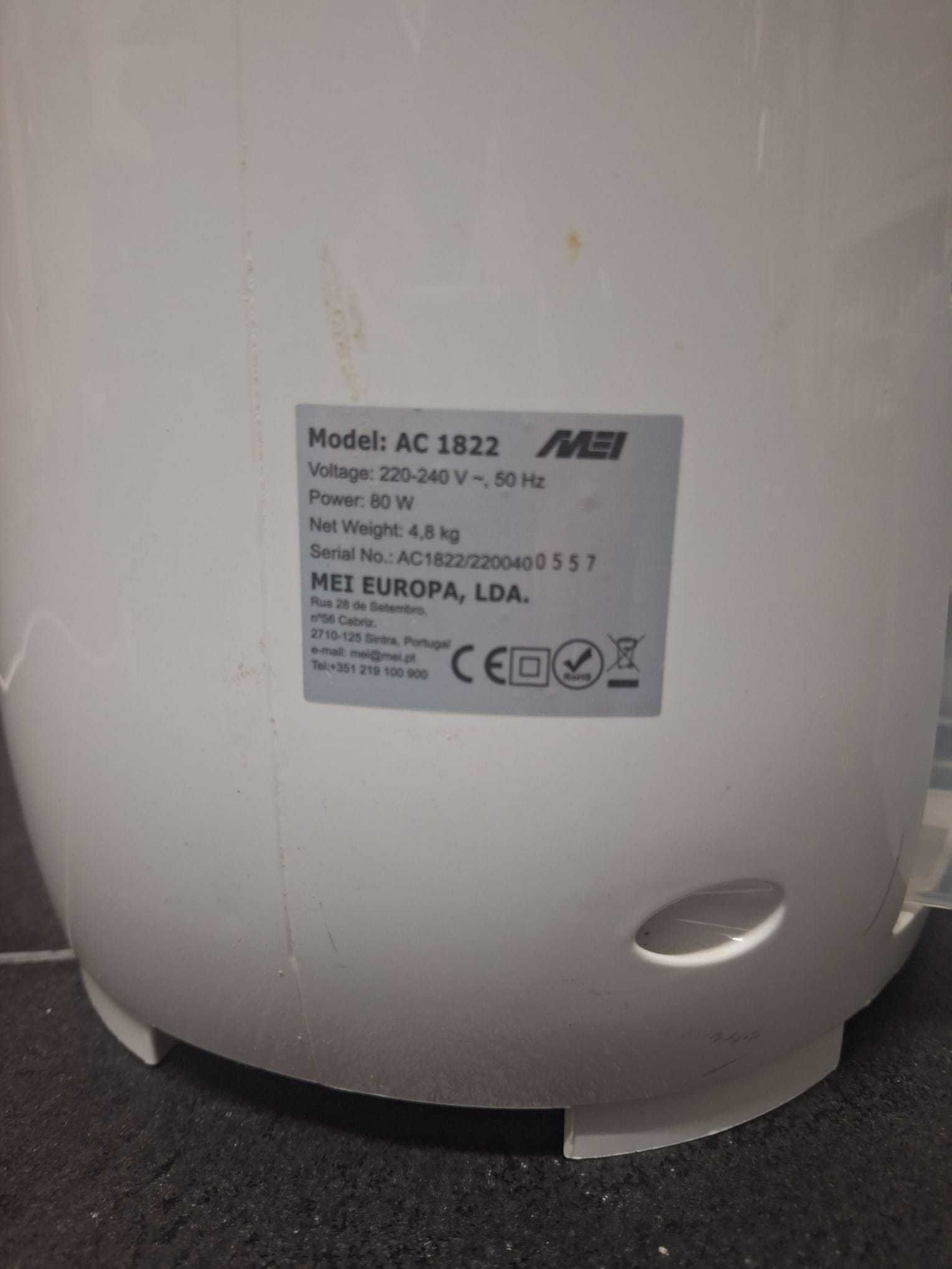 Climatizador AIR COOLER - como novo