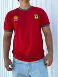 T-shirt Vintage Ferrari x Shell | Tamanho XL