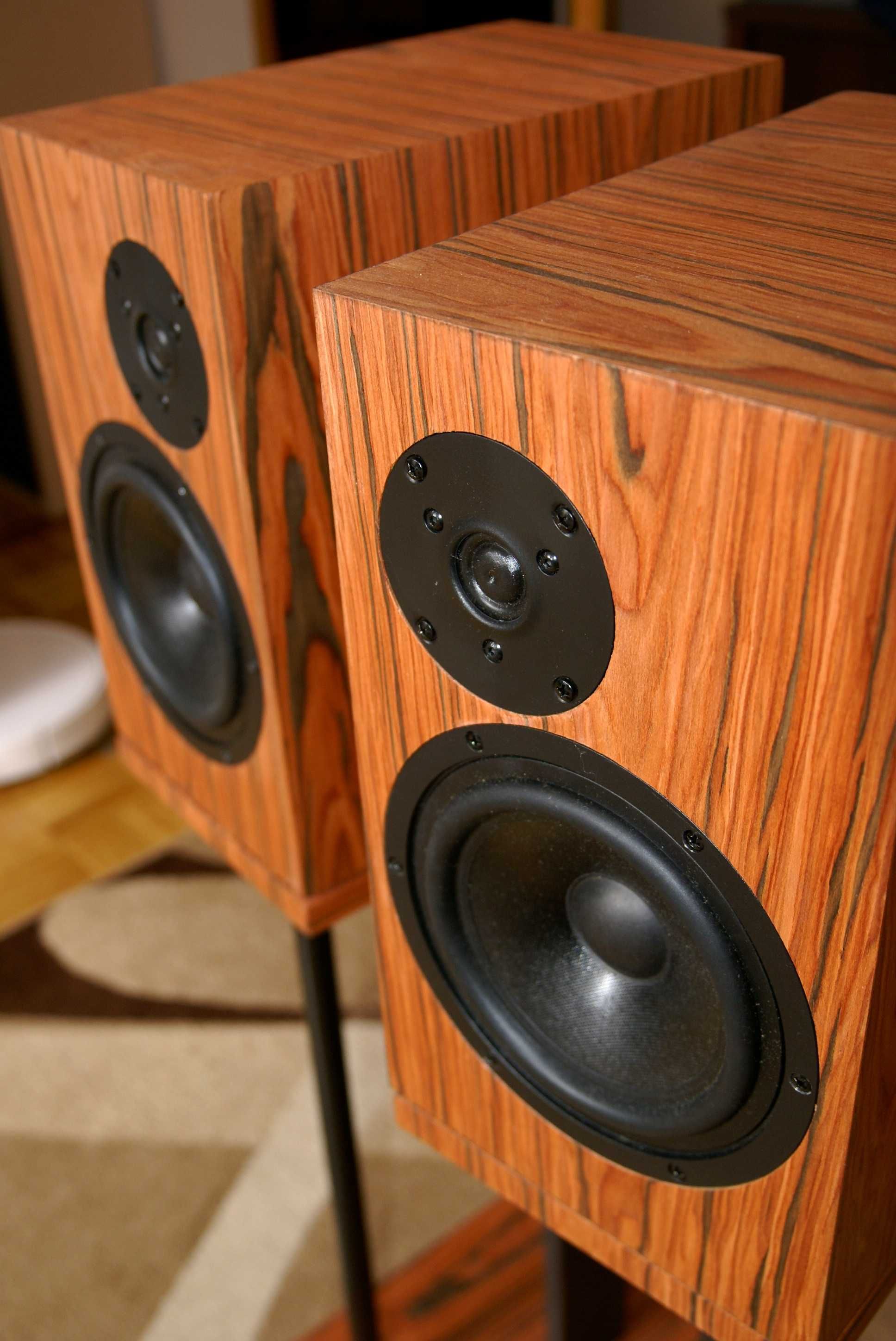 Kolumny 2D podstawkowe na SB Acoustic i STX