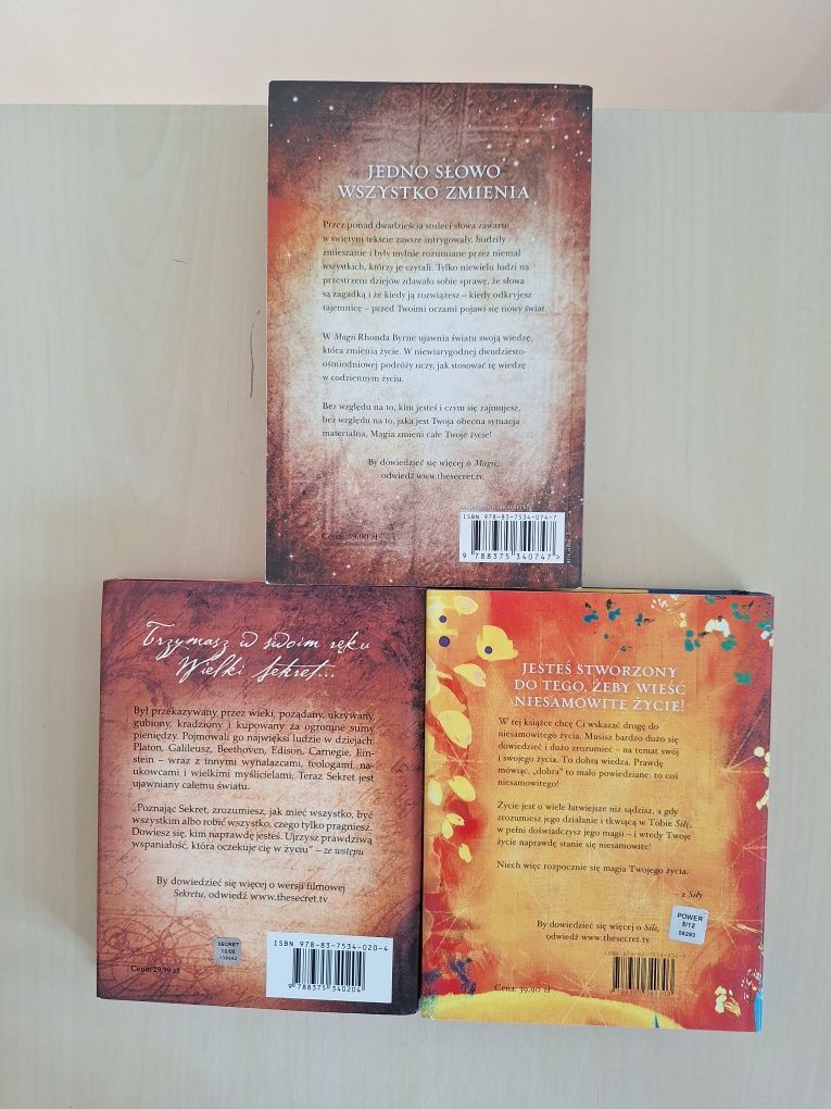 Rhonda Byrne Sekret, Siła, Magia