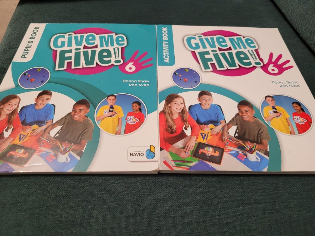 Give me five 6 English podręcznik I cwiczenia