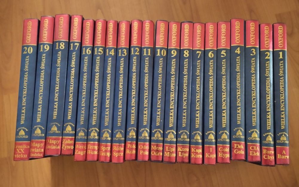 20-tomowa Wielka Encyklopedia Świata Oxford