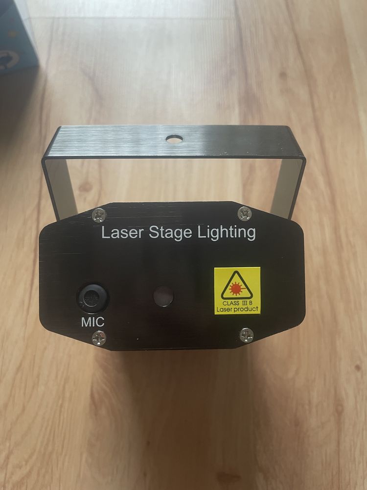 Mini laser stage lighting, projektor laserowy