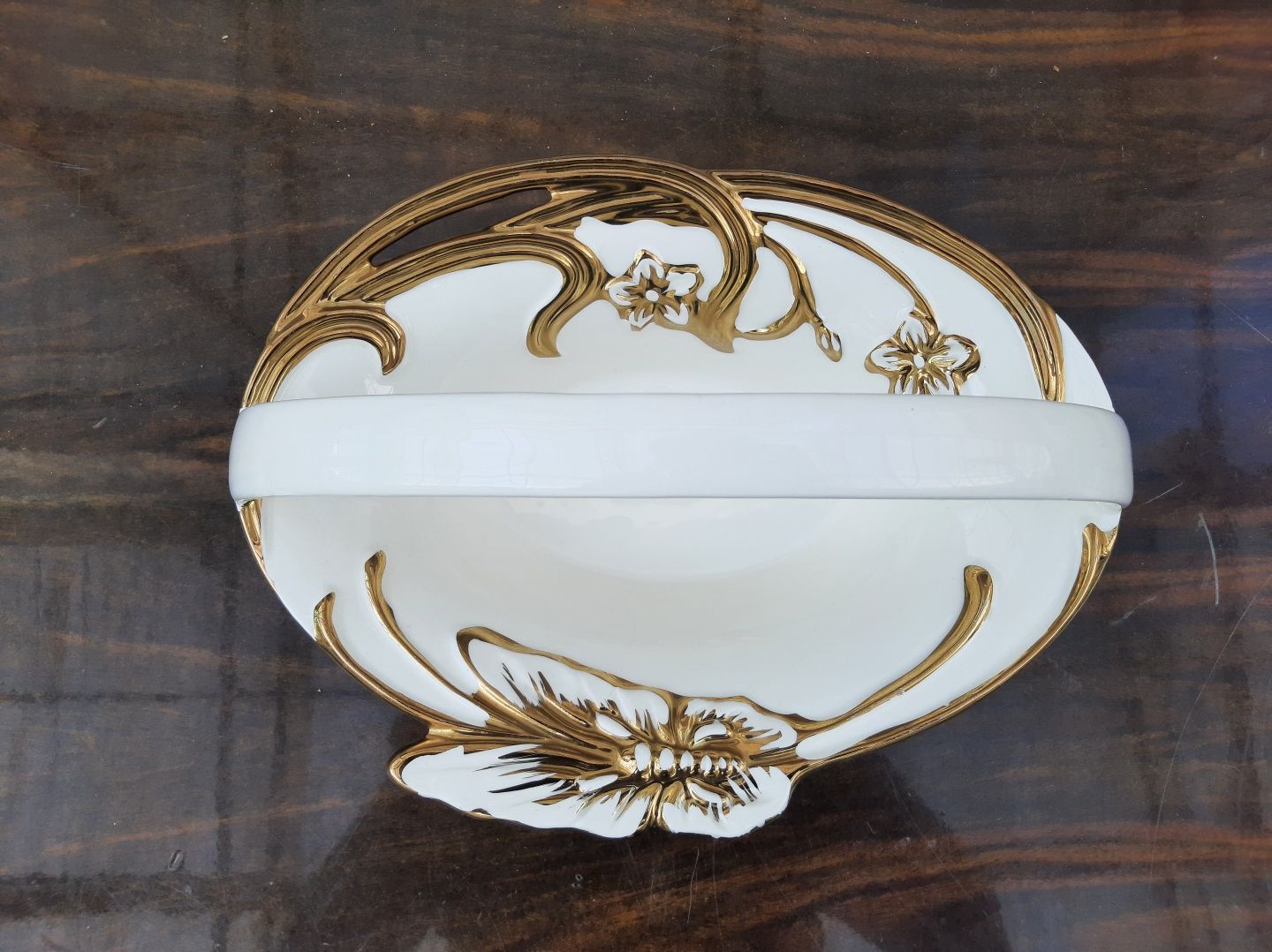 Фарфоровая Прорезная Конветница Life Smile Royal Collection Дубаи Золо