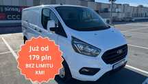 Wynajem busów aut dostawczych Ford Transit Custom TANIO BEZ LIMITU KM