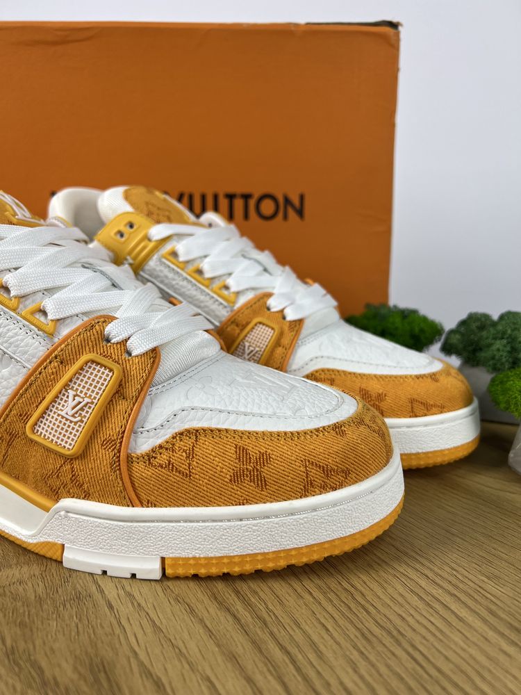 Кросівки Louis Vuitton Trainer Yellow Monogram