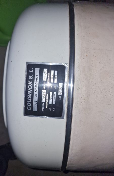 Cilindro Cousinox 150 l