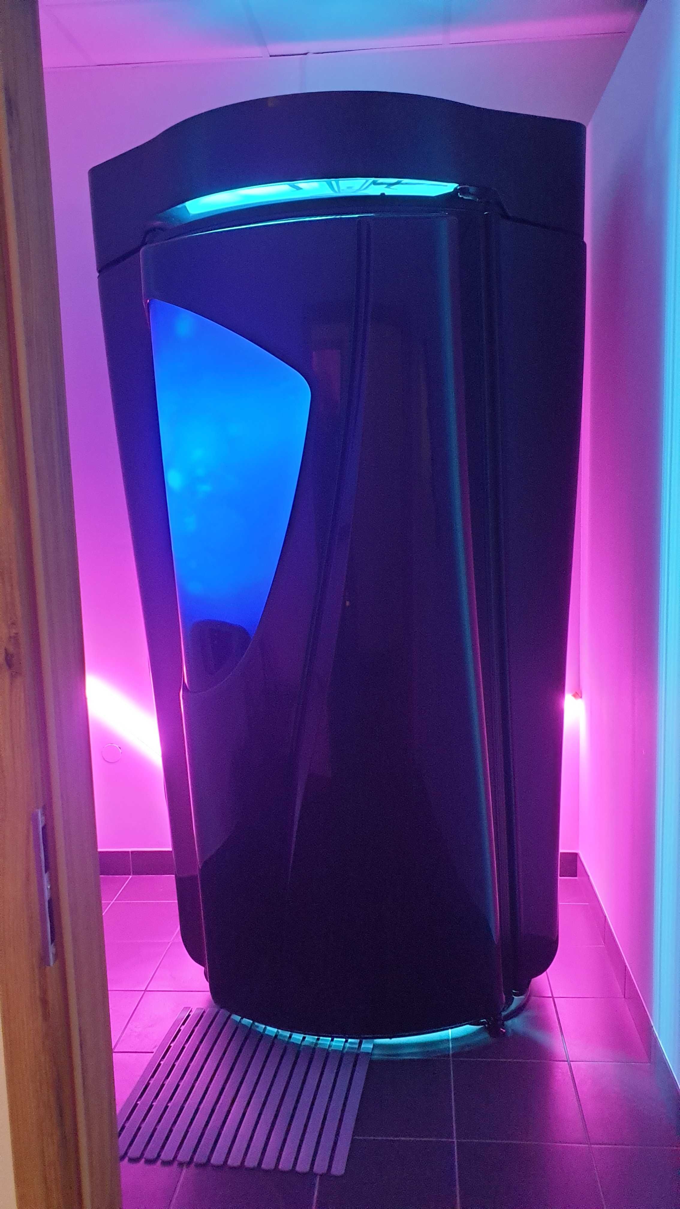 Solarium Tuba Stojące z Lampami Ergoline