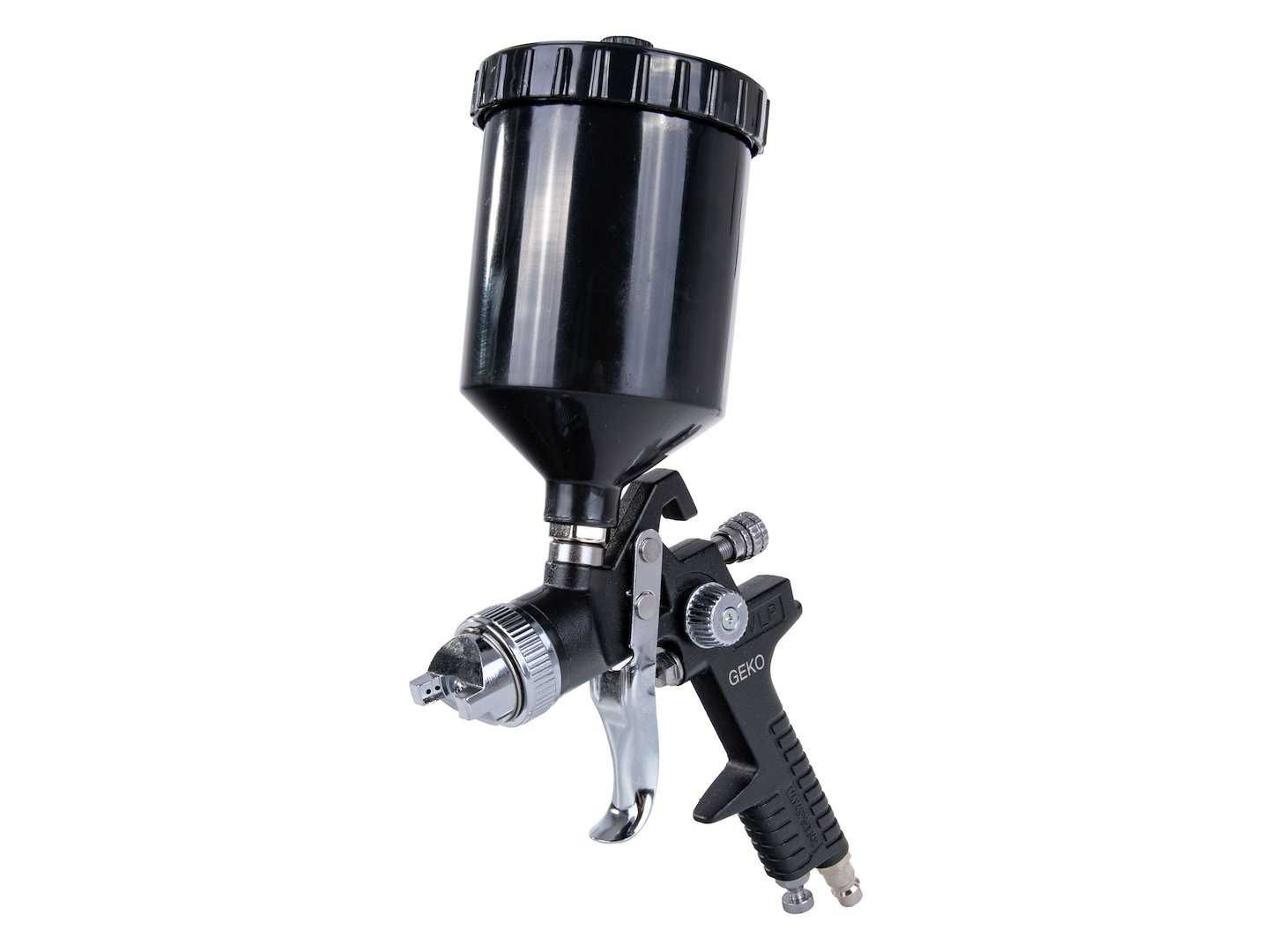 Pistolet lakierniczy HVLP + 4 dysze 1,3  1,4 1,7 2,0mm 2374