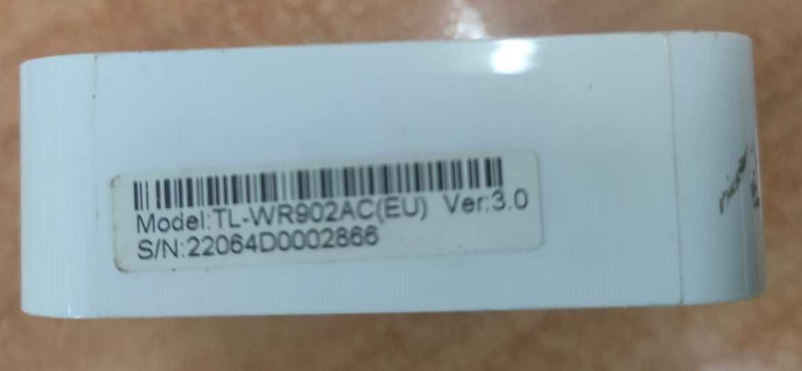 TL-WR902AC
Nano router bezprzewodowy, AC750