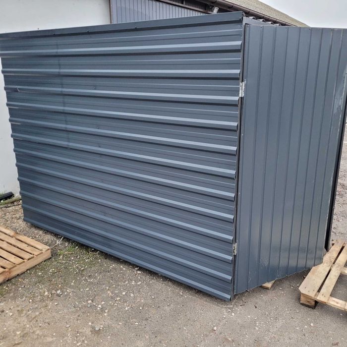 KONTENER Magazynowy Na działkę 2.2x3 m kontener na narzędzia