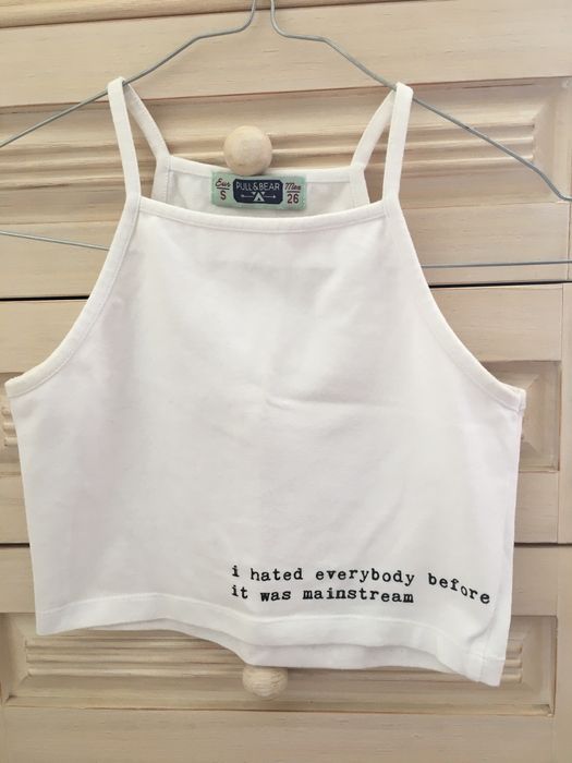 Top Branco Pull&Bear