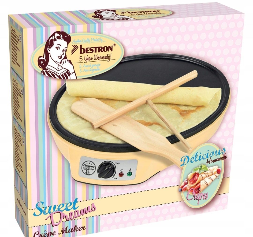 Bestron Crepes Maker, Urządzenie do robienia naleśników