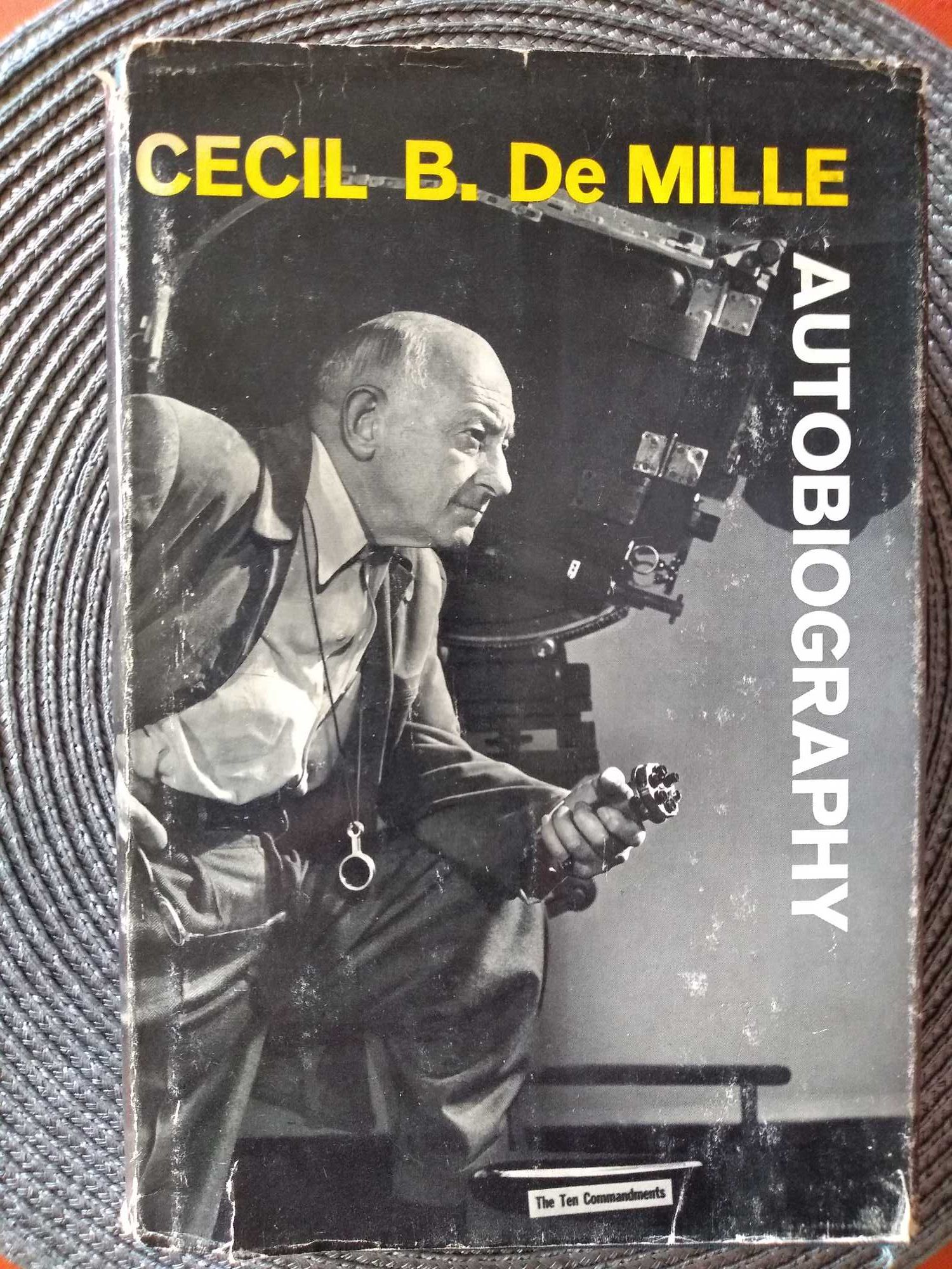 CECIL. B. De MILLE Autobiography/ Biografie/Książki filmowe